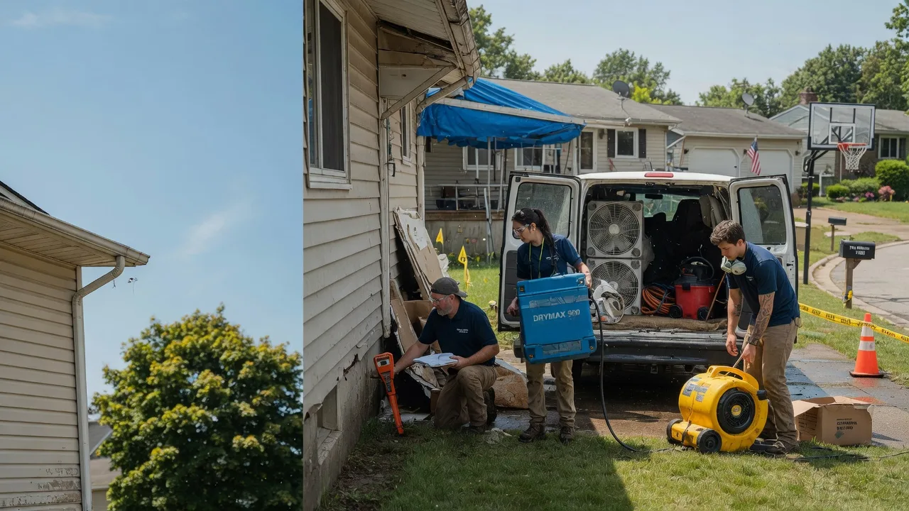 Ceiling Leak Cleanup in Rensselaer, NY near me